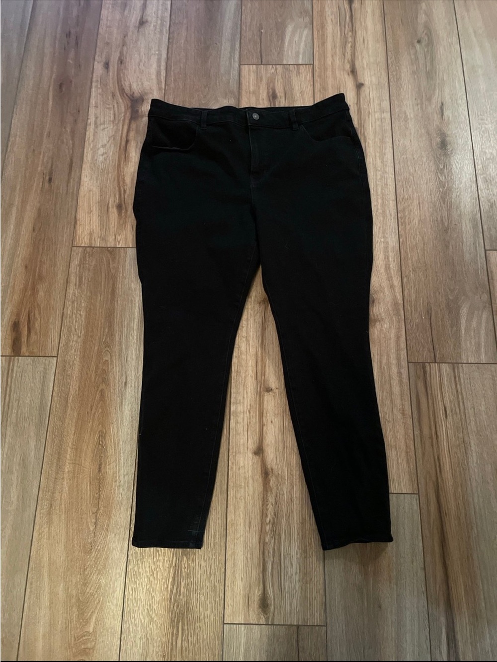 American Eagle Dream Stretch Black Skinny Jeggings Size 18